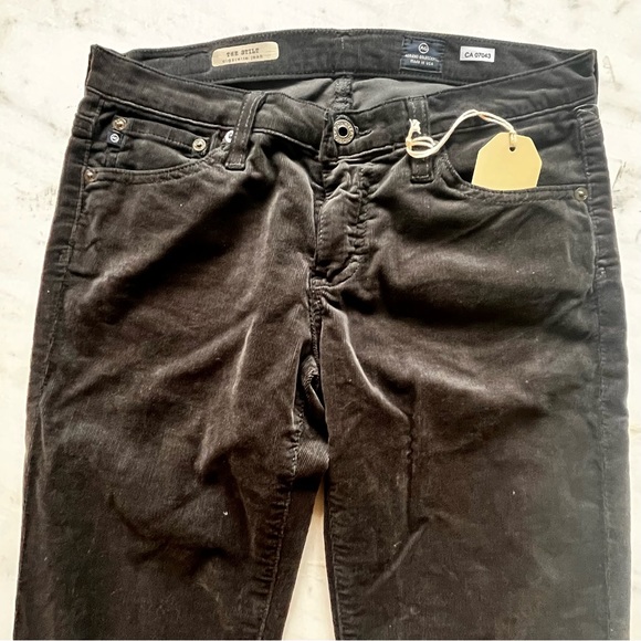 BNWT AG "THE STILT" CORDUROY CIGARETTE JEANS - Picture 10 of 12
